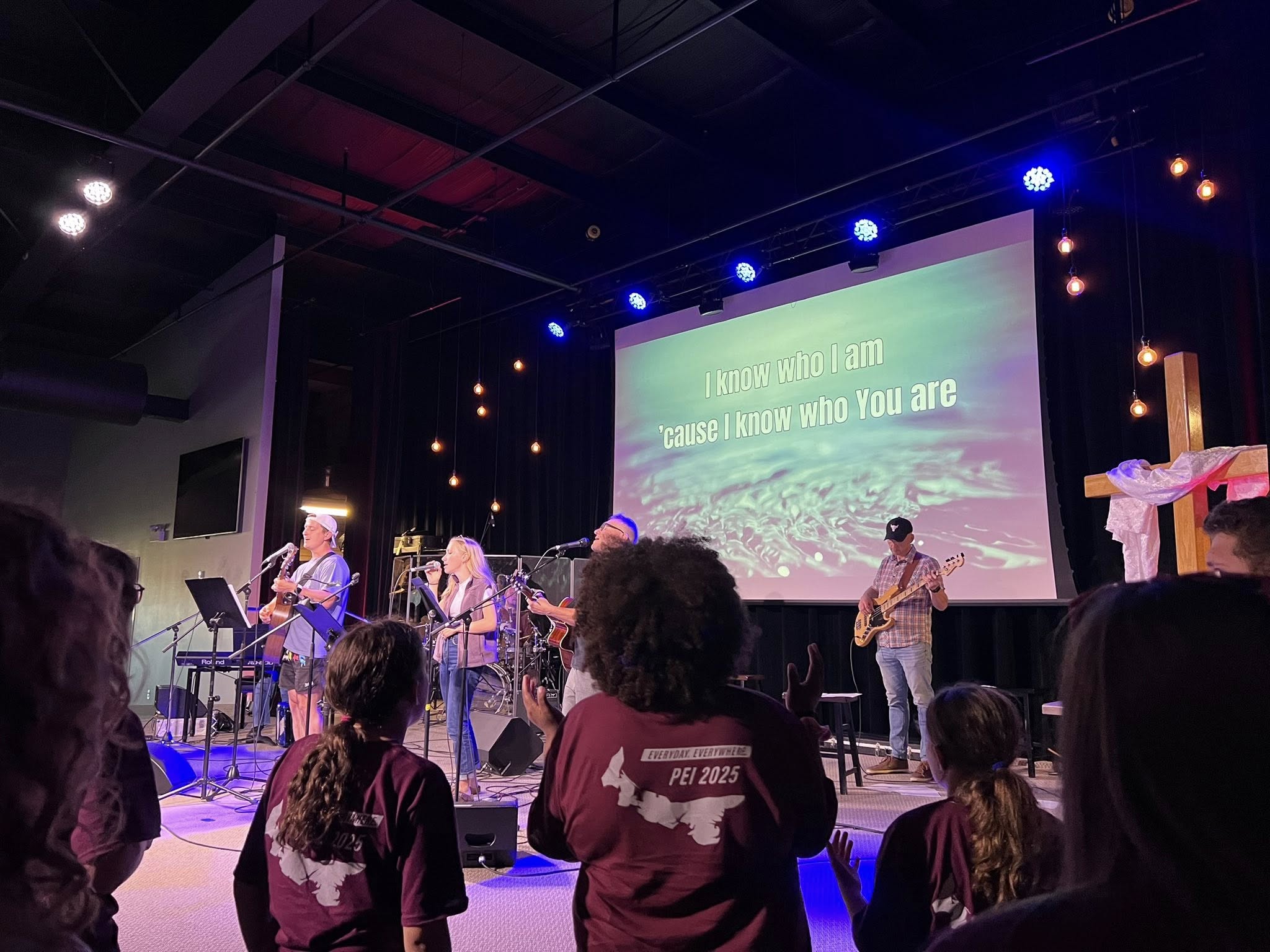 Seasonal or outdoor church gathering